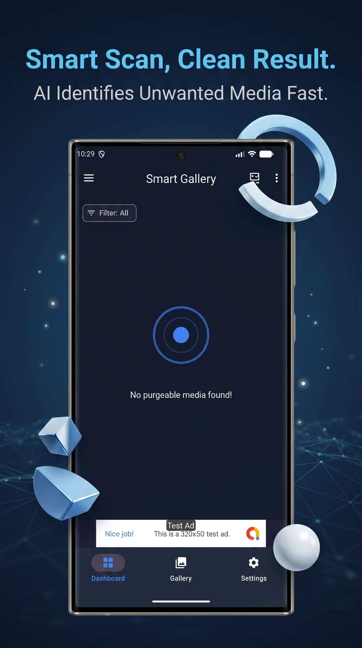 Smart Scan — Identify & review junk files