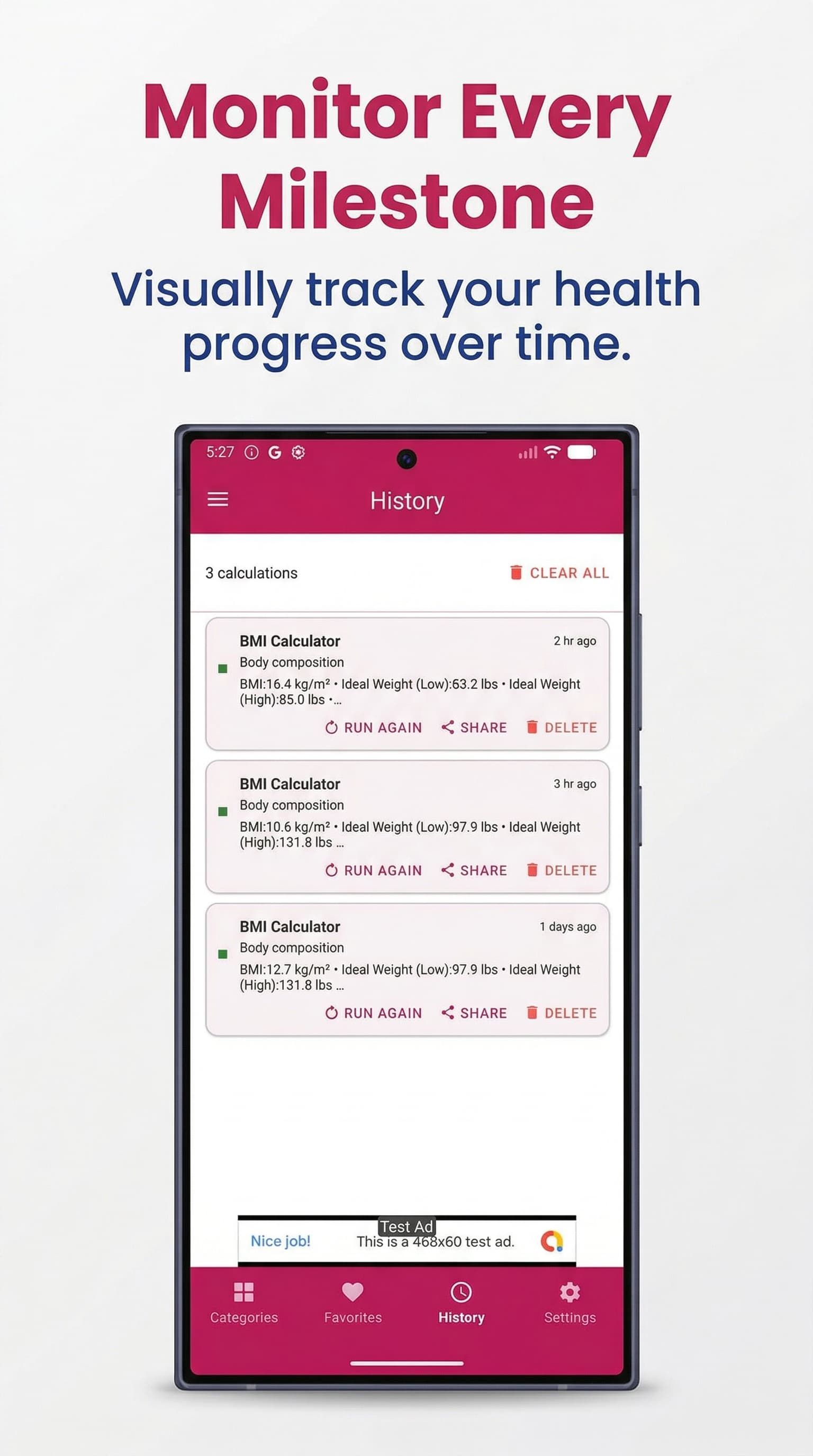 History — Monitor Every Milestone